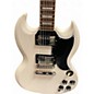 Used Epiphone 61' LES PAUL SG INSPIRED BY GIBSON AGED CLASSIC WHITE Solid Body Electric Guitar