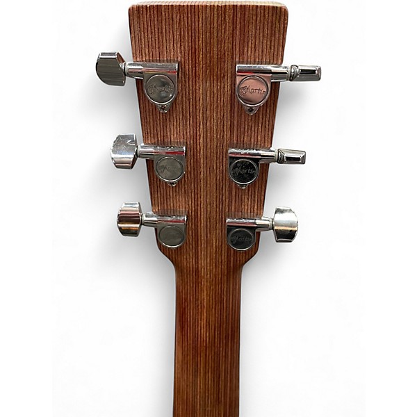 Used 2010 Martin DCX1E Brown Acoustic Electric Guitar