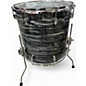 Used 2010s Ludwig 3 Piece Keystone X Black Pearl Drum Kit