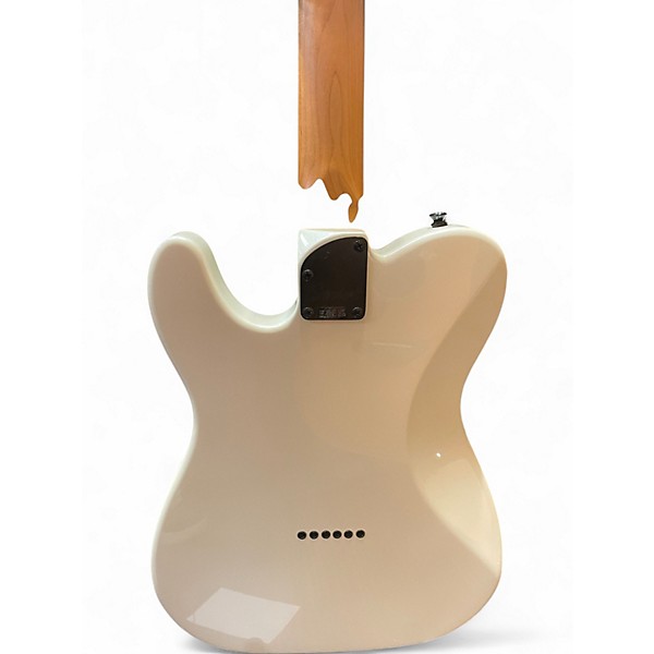 Used Squier contemporary tele rh Pearl White Solid Body Electric Guitar