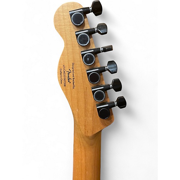 Used Squier CONTEMPORARY TELECASTER  Shoreline Gold Solid Body Electric Guitar