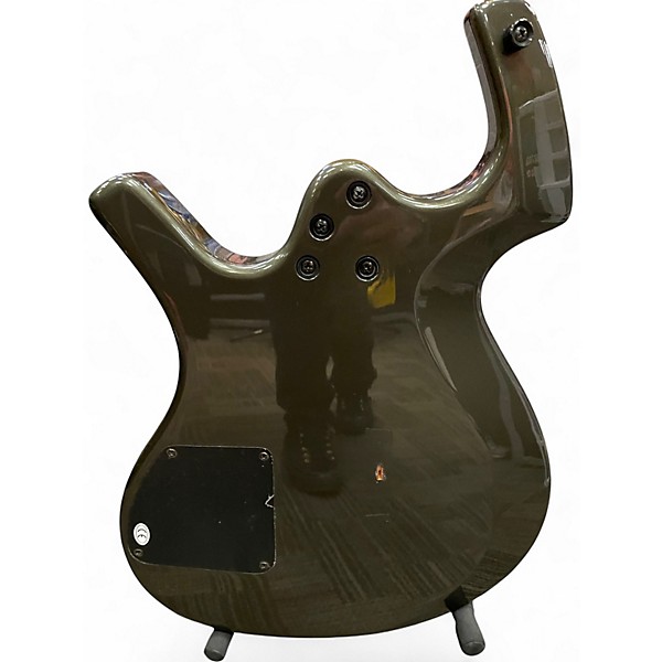 Used Parker Guitars P-42 METALLIC PEWTER Solid Body Electric Guitar