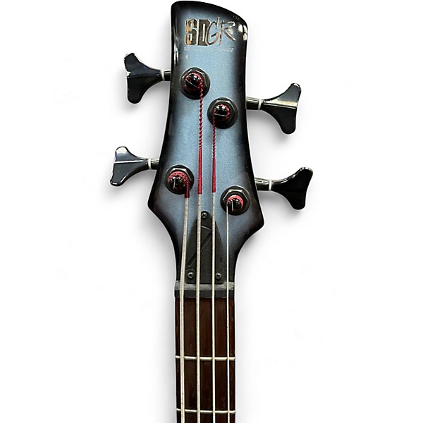 Used Ibanez SR250 Blue Burst Electric Bass Guitar