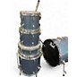 Used Pearl 5 Piece ROADSHOW BLUE SPARKLE Drum Kit