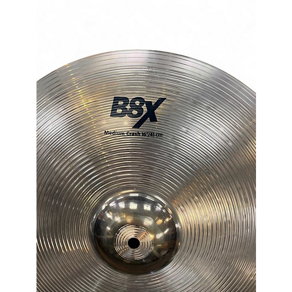 Used SABIAN 16in B8X MEDIUM CRASH Cymbal