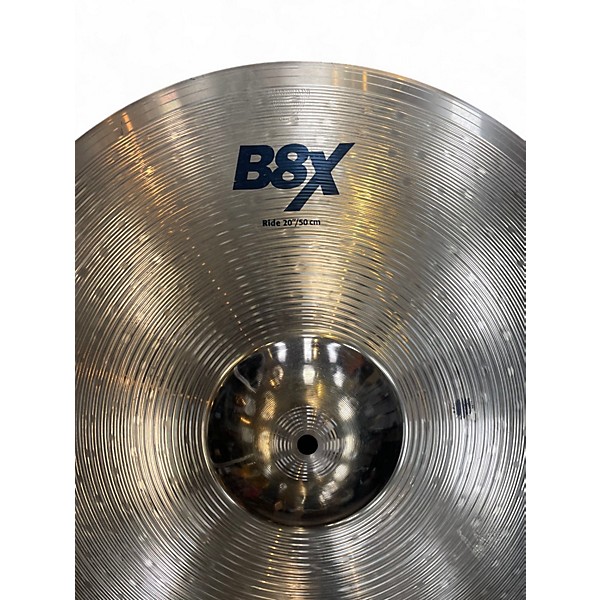 Used SABIAN 20in B8X RIDE Cymbal