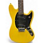 Used Squier SONIC MUSTANG Graffiti Yellow Solid Body Electric Guitar