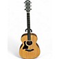Used Taylor 114E Left Handed Natural Acoustic Electric Guitar thumbnail