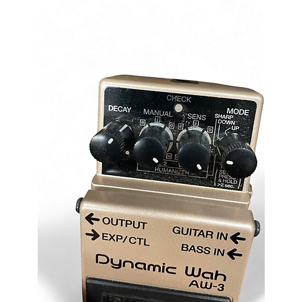 Used BOSS AW3 Dynamic Wah Effect Pedal