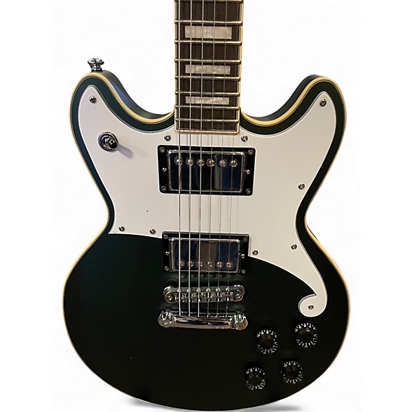 Used D'Angelico BRIGHTON MATTE METALLIC GREEN Solid Body Electric Guitar