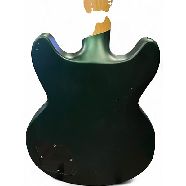 Used D'Angelico BRIGHTON MATTE METALLIC GREEN Solid Body Electric Guitar