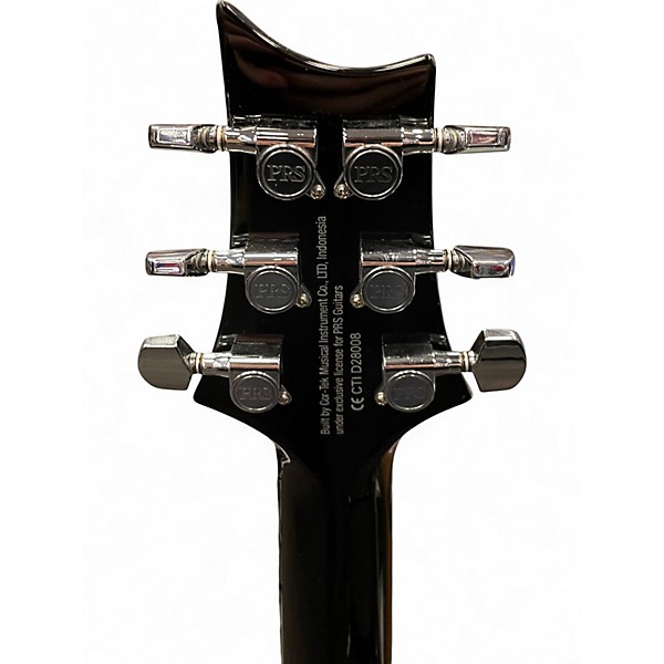 Used PRS SE Custom 24 Left Handed Charcoal Solid Body Electric Guitar