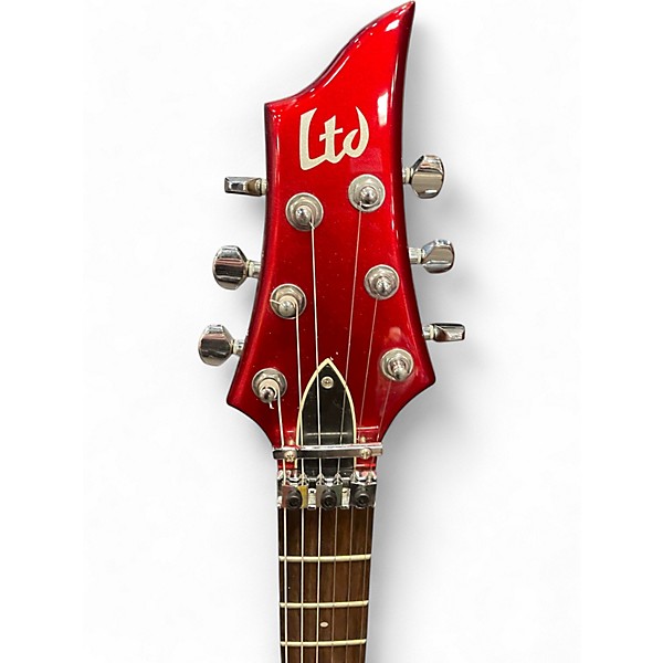 Used ESP LTD F50 with Floyd Rose Red Solid Body Electric Guitar