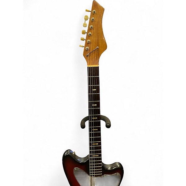 Used 1960s Teisco BOBCAT TOBACCO BURST Solid Body Electric Guitar
