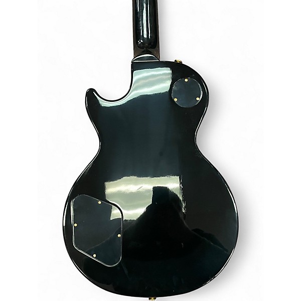 Used Gibson Les Paul Studio Black and Gold Solid Body Electric Guitar