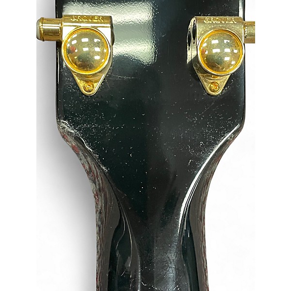 Used Gibson Les Paul Studio Black and Gold Solid Body Electric Guitar