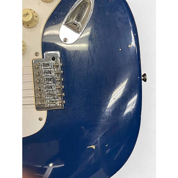 Used Squier Affinity Stratocaster Blue Solid Body Electric Guitar