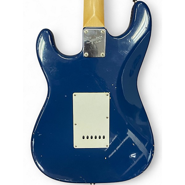 Used Squier Affinity Stratocaster Blue Solid Body Electric Guitar