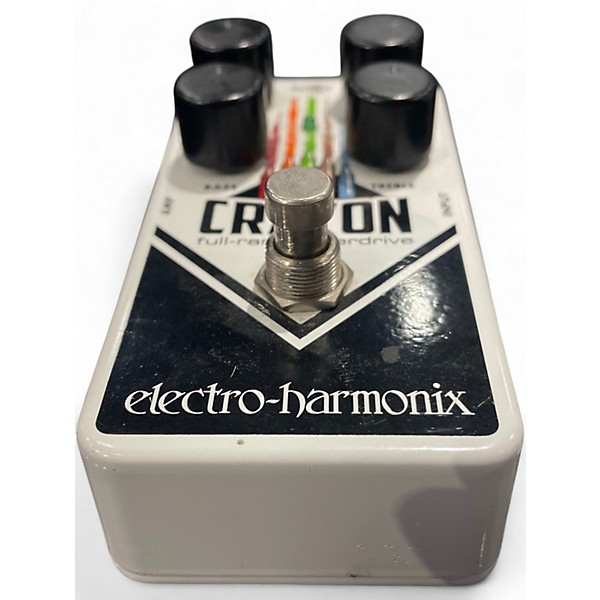 Used Electro-Harmonix Crayon Full Range Overdrive Effect Pedal