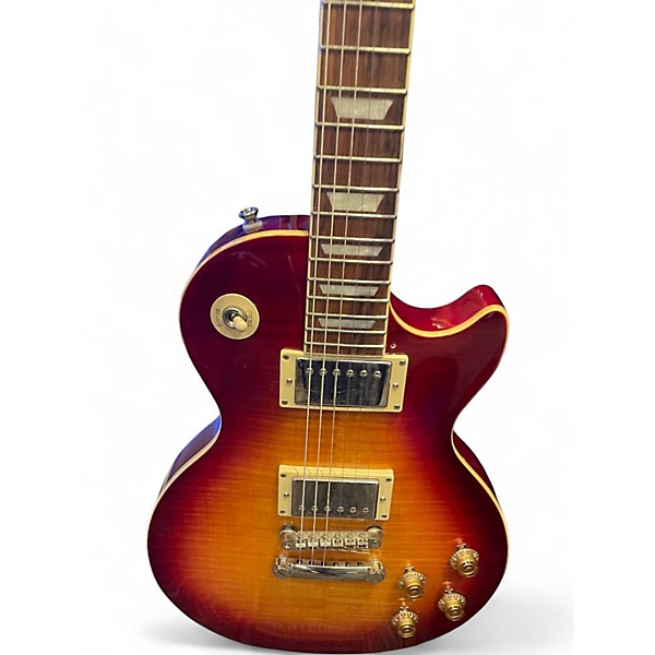 Used Epiphone Les Paul Standard Cherry Sunburst Solid Body Electric Guitar