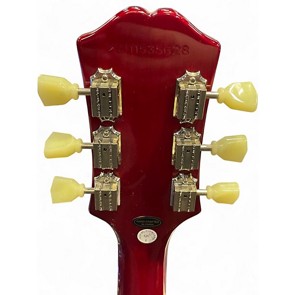 Used Epiphone Les Paul Standard Cherry Sunburst Solid Body Electric Guitar