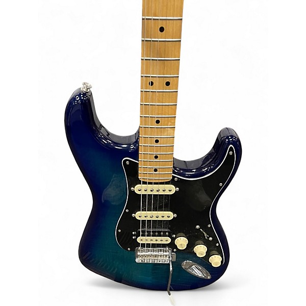 Used Fender Player Plus Stratocaster Blue Burst Solid Body Electric Guitar
