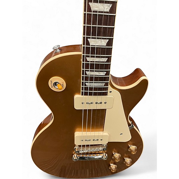 Used Gibson LES PAUL STANDARD '50S P90 GOLDTOP Solid Body Electric Guitar