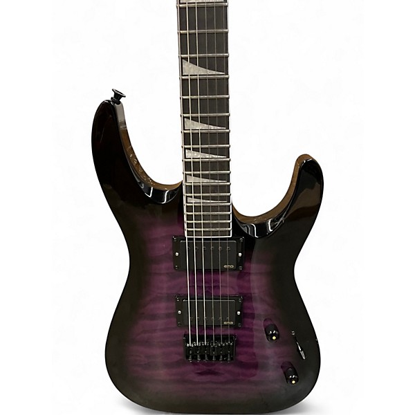 Used Jackson JS32Q DKA HT Trans Purple Solid Body Electric Guitar