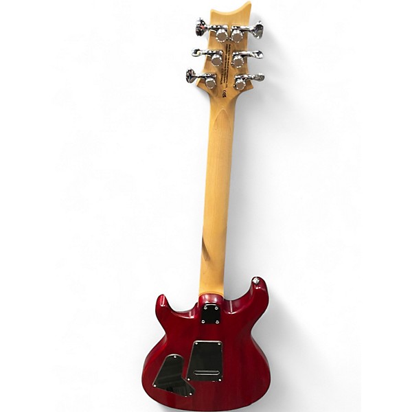 Used PRS CE24 Red Solid Body Electric Guitar