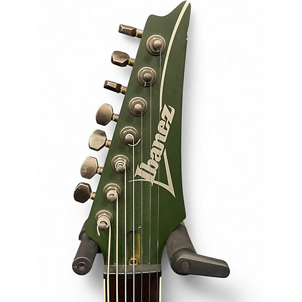 Used Ibanez Apex2 Munky Signature 7 String Green Solid Body Electric Guitar