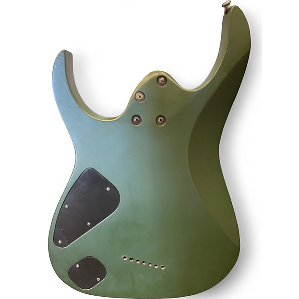 Used Ibanez Apex2 Munky Signature 7 String Green Solid Body Electric Guitar