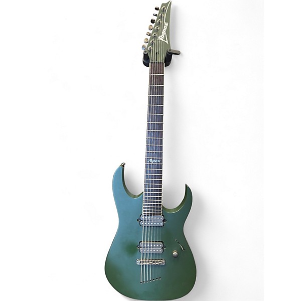 Used Ibanez Apex2 Munky Signature 7 String Green Solid Body Electric Guitar
