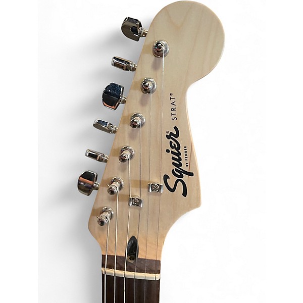 Used Squier Affinity Stratocaster Black Solid Body Electric Guitar