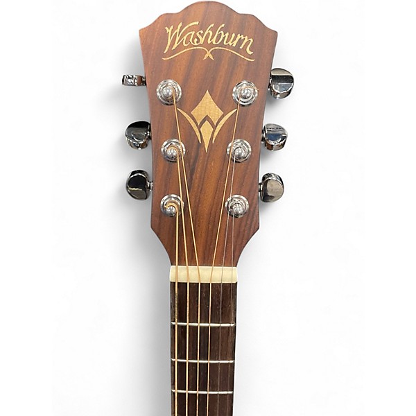 Used Washburn WCG10SENS Natural Acoustic Electric Guitar