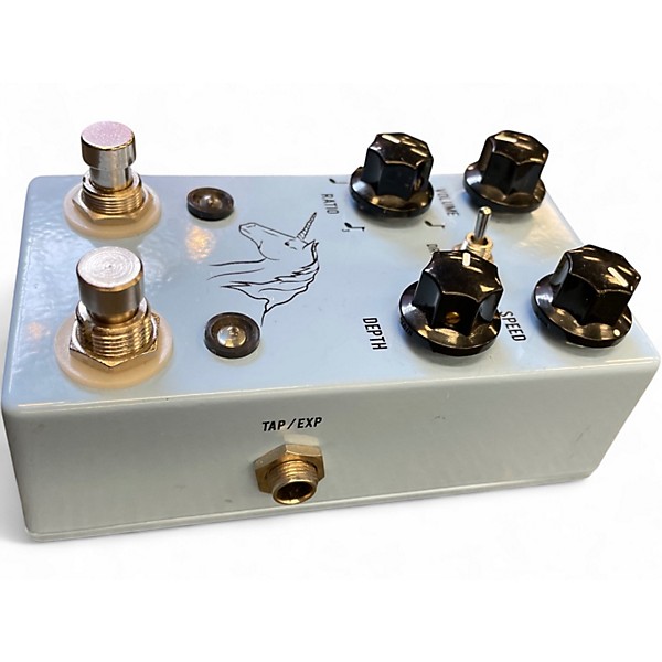 Used JHS Pedals Unicorn Uni-Vibe Photocell Modulator with Tap Tempo Effect Pedal