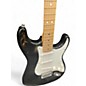 Used Starcaster by Fender Stratocaster BLACK Solid Body Electric Guitar