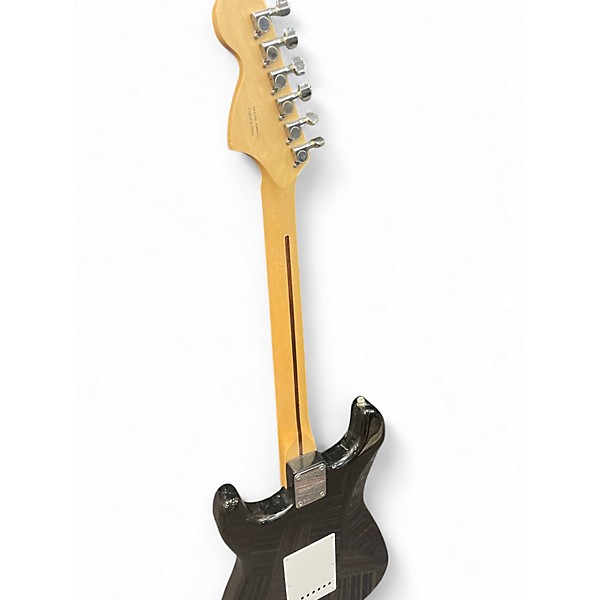 Used Starcaster by Fender Stratocaster BLACK Solid Body Electric Guitar
