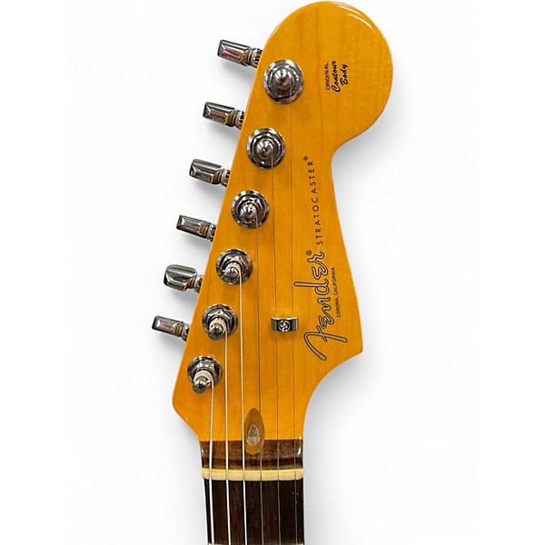 Used 2021 Fender American Professional II Stratocaster Silver Burst Solid Body Electric Guitar