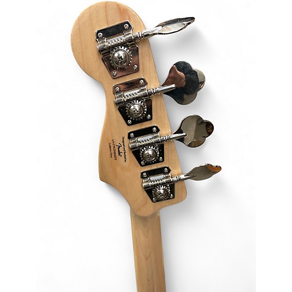 Used Squier Paranormal Jazz Bass 54 Black Electric Bass Guitar