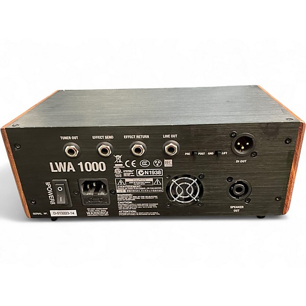 Used Warwick LWA 1000 Bass Amp Head