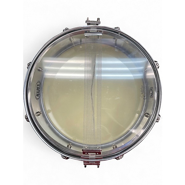 Used Mapex 14in piccolo snare  polished Drum