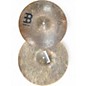 Used MEINL 14in Byzance Dark Hi Hat Pair Cymbal