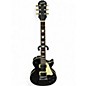 Used Epiphone Les Paul Standard Ebony Solid Body Electric Guitar thumbnail