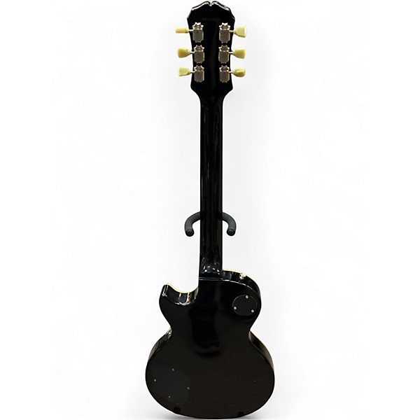 Used Epiphone Les Paul Standard Ebony Solid Body Electric Guitar