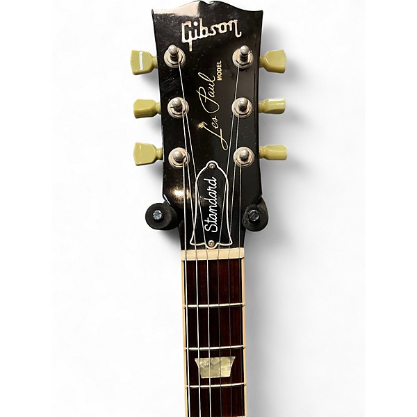Used Gibson Les Paul Standard Black Solid Body Electric Guitar