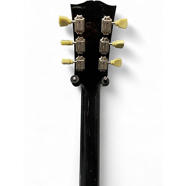 Used Gibson Les Paul Standard Black Solid Body Electric Guitar