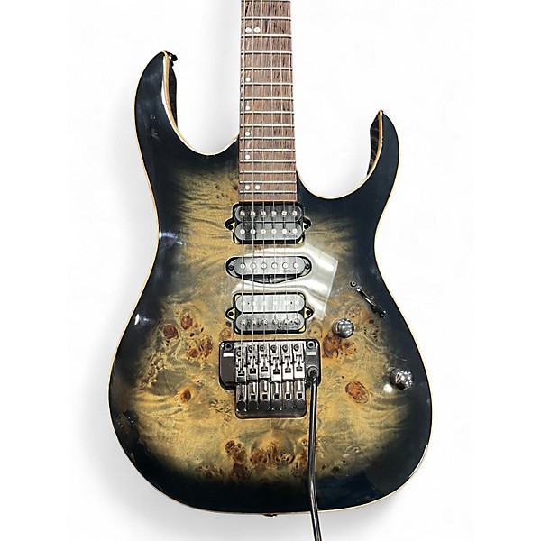 Used Ibanez RG1070PBZ DARK BURL Solid Body Electric Guitar