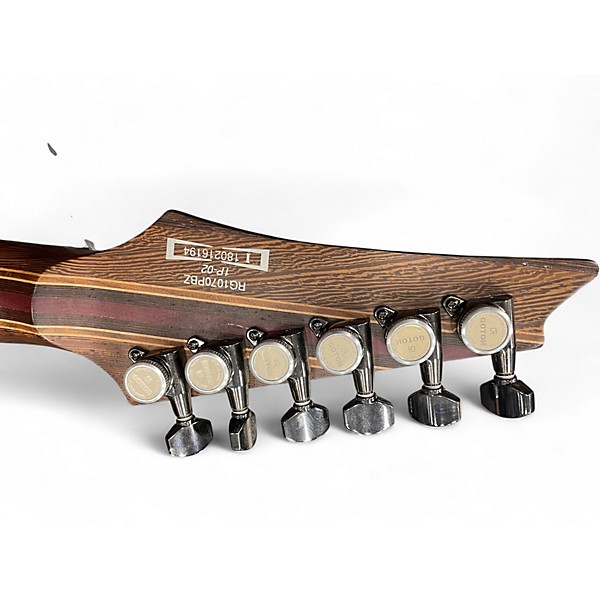 Used Ibanez RG1070PBZ DARK BURL Solid Body Electric Guitar