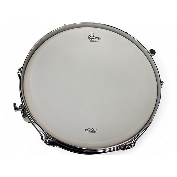 Used Gretsch Drums 13X4.5 Brooklyn Series Snare white marine pearl Drum