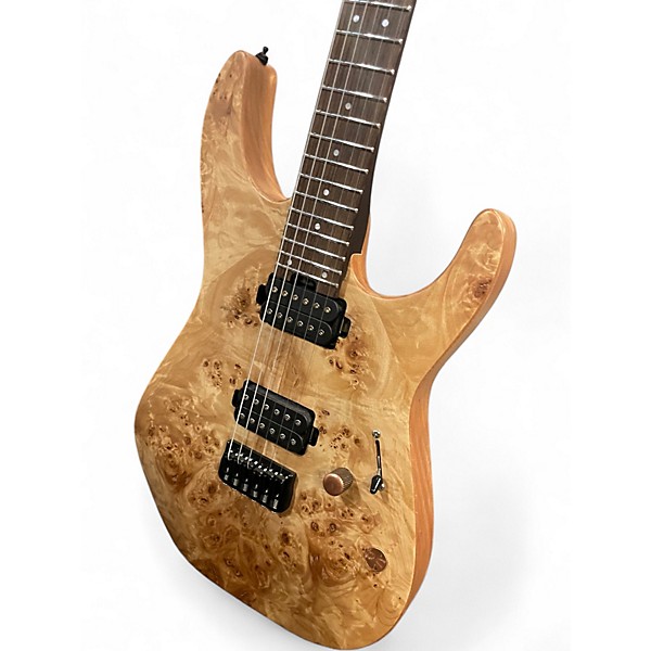 Used 2024 Charvel pro mod dk24h Mahogany Burl Solid Body Electric Guitar